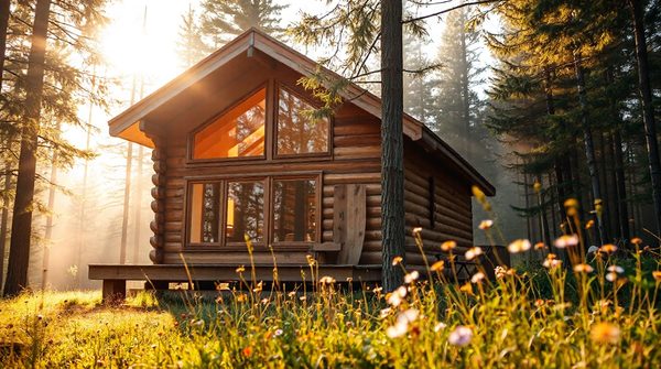 Top 5 raisons d'opter pour un chalet en bois scandinave écologique